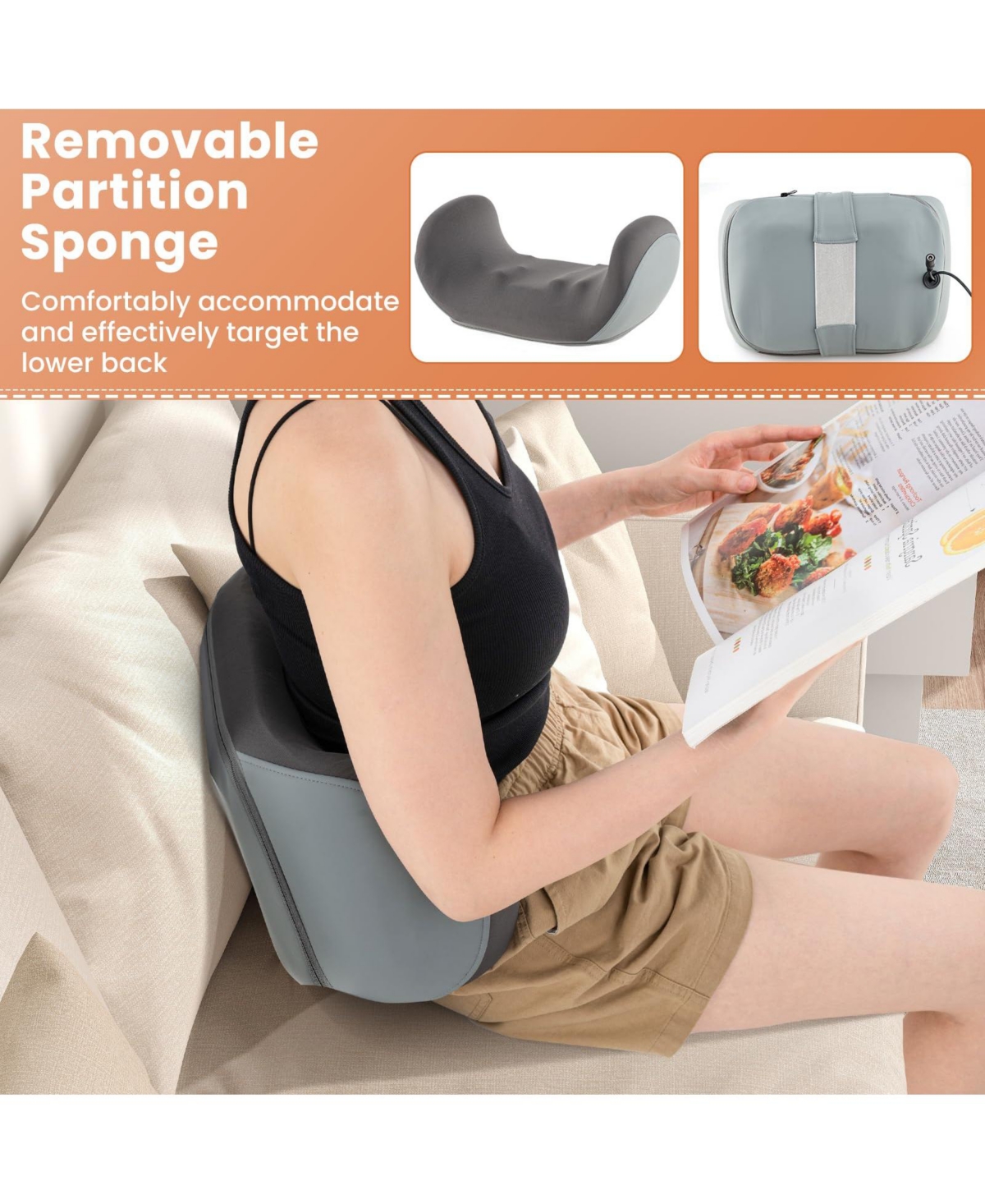 Ecooso Foot and Calf Massager with Heat Gift for Women Men Mom Dad