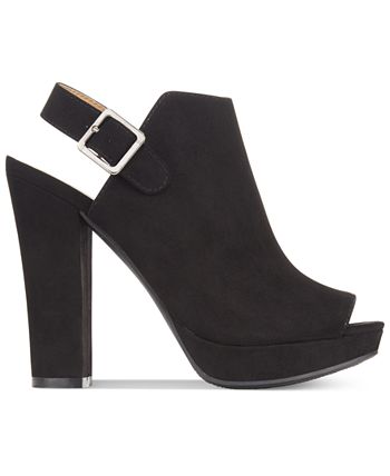 Libbie peep clearance toe bootie