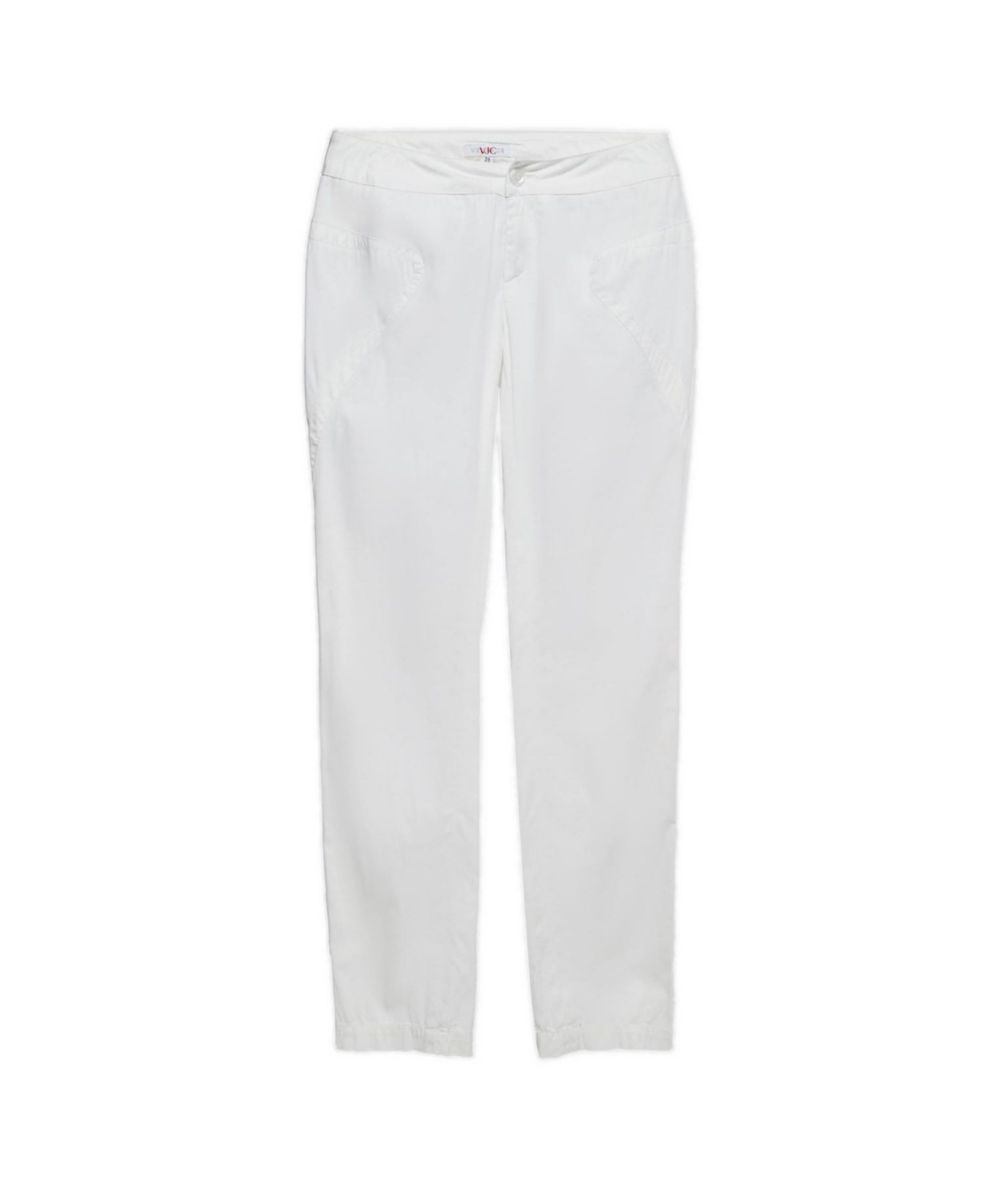 Women's Cotton Straight Trousers