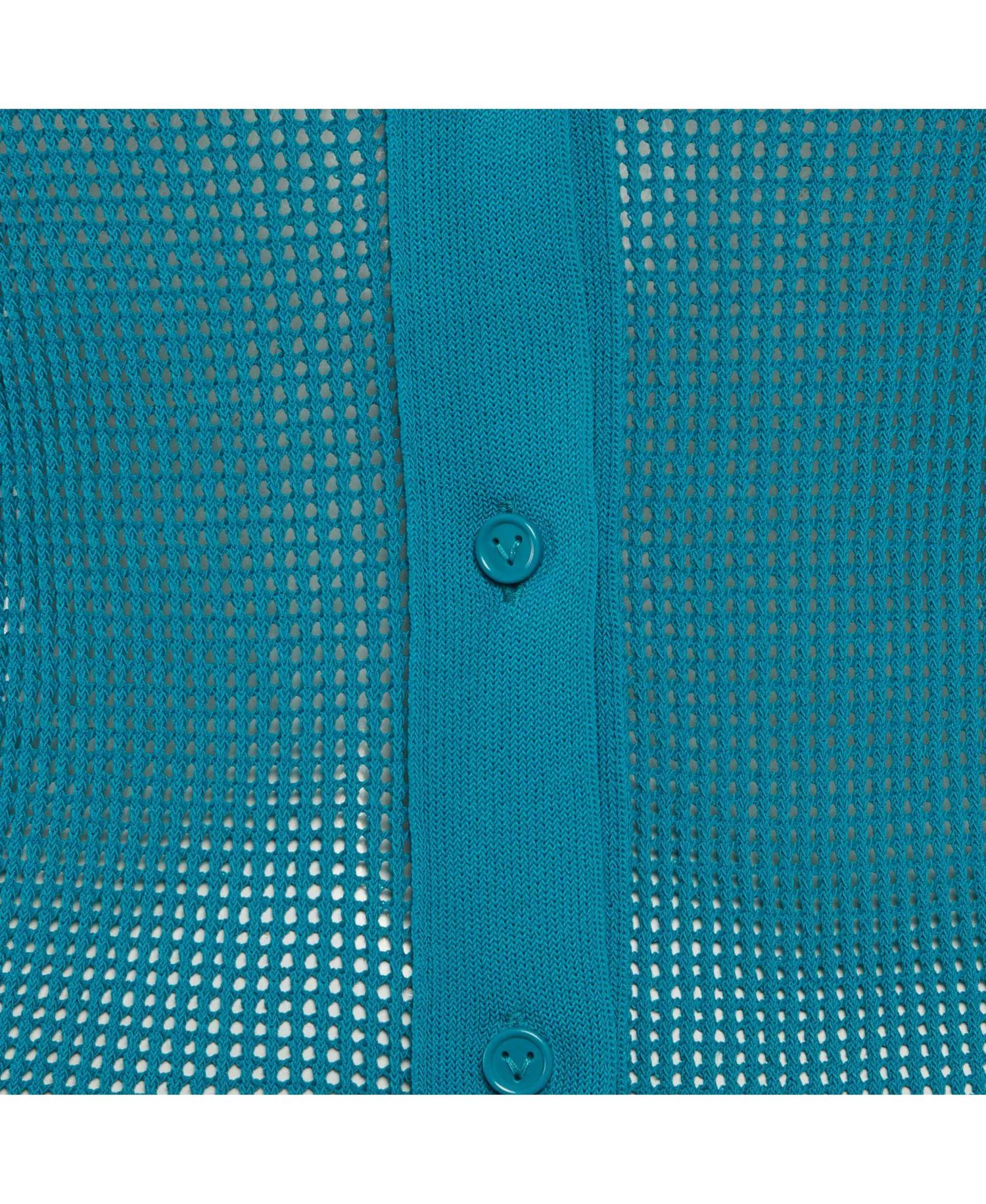 Women's Sheer Mesh Long-Sleeve Shirt