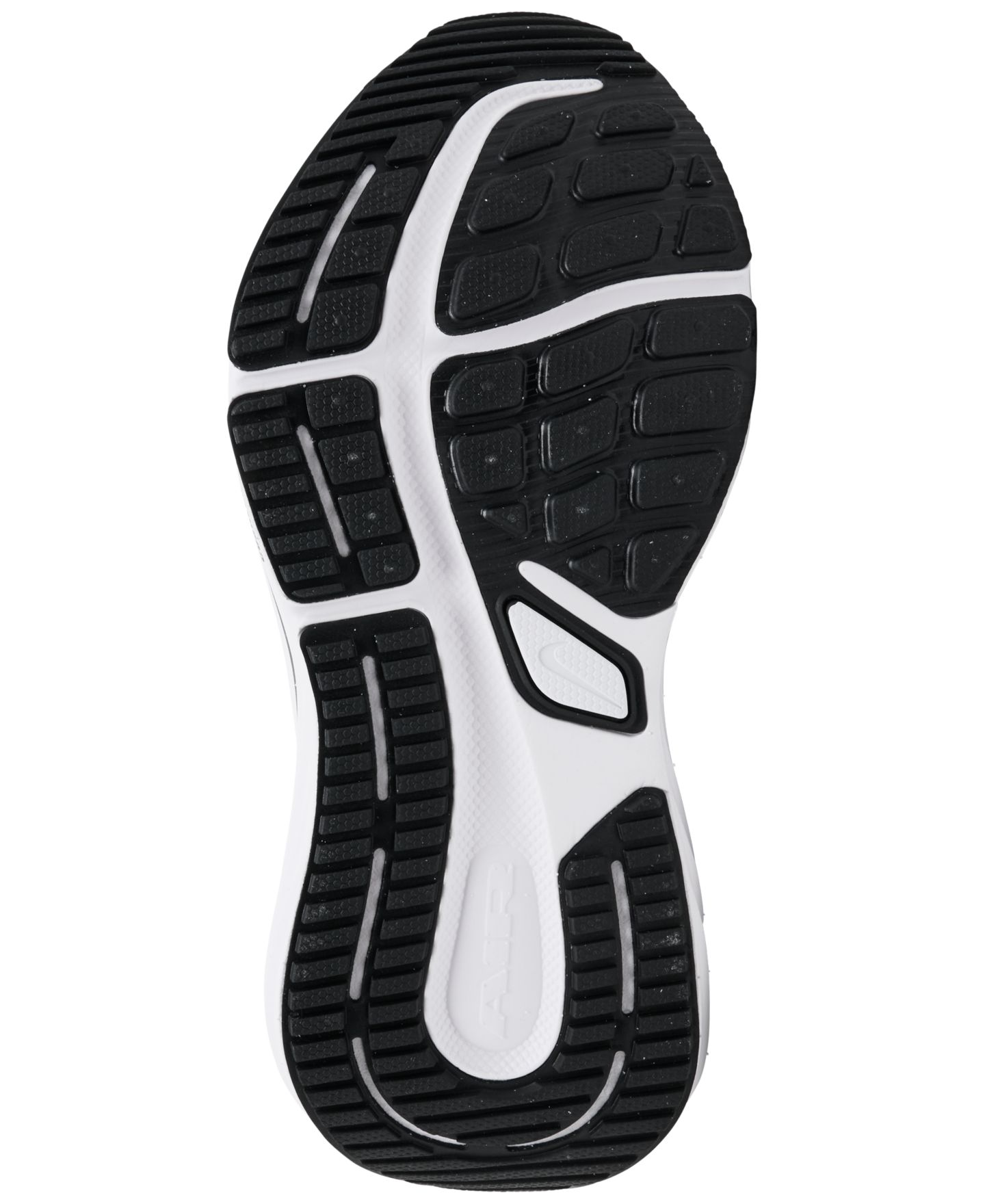 Женские кроссовки Nike Winflo 12 Wide Width Road Running, цвет: Чёрный / Белый — фото 6
