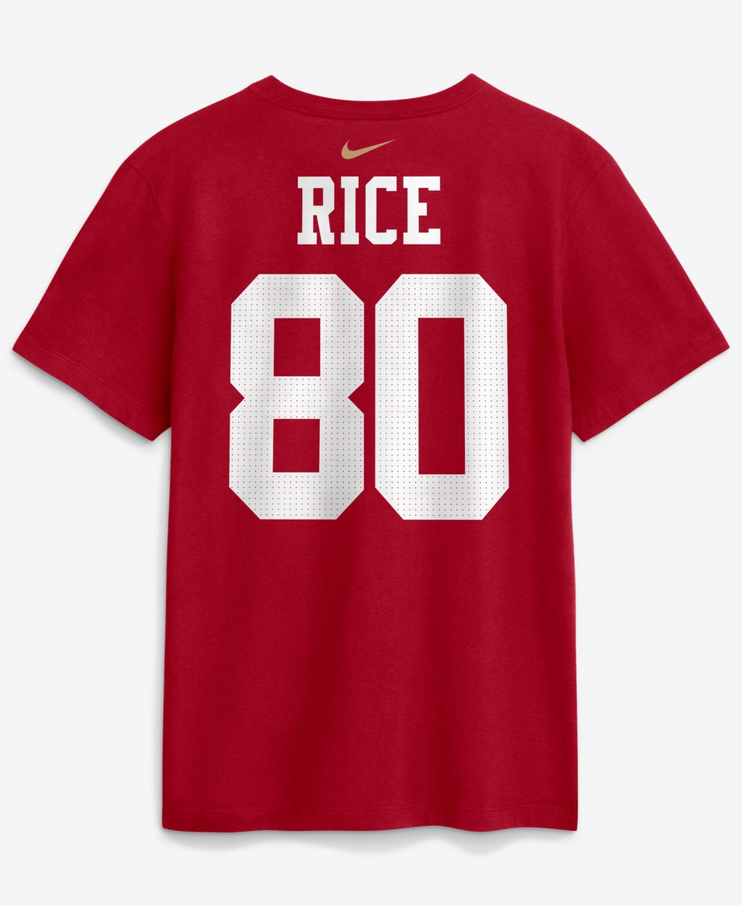 Men's Jerry Rice Retired Name & Number Crew Neck T-Shirt