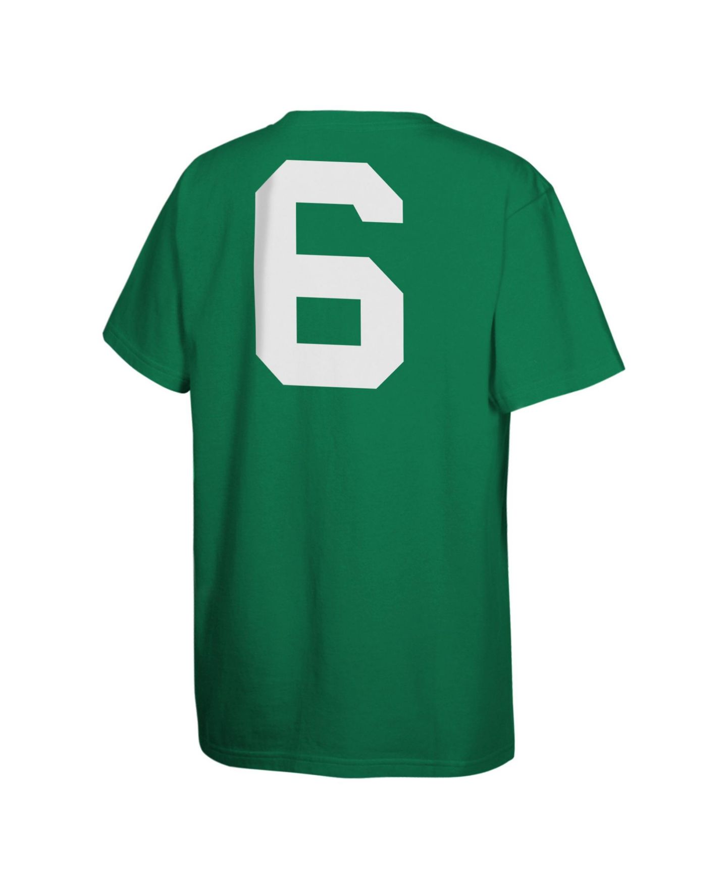 Детская футболка Mitchell & Ness Bill Russell Boston Celtics Hardwood Classics Screen Print — фото 2