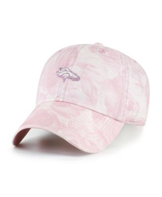Women's Pink Denver Broncos Gardenia Clean Up Adjustable Hat