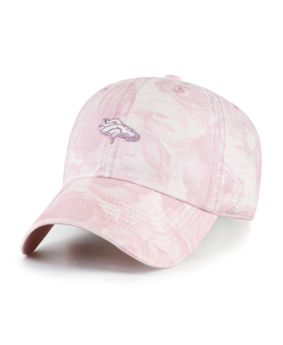 '47 Brand Women's Pink Denver Broncos Gardenia Clean Up Adjustable Hat