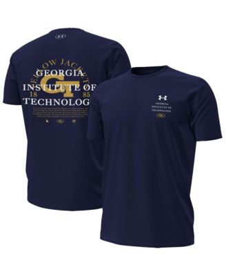 Men's Navy Georgia Tech Yellow Jackets 2026 Sideline Heat Gear T-Shirt