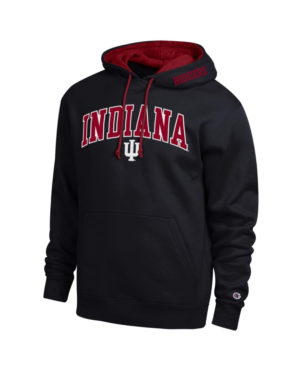 Champion Men's Indiana Hoosiers Arch Tackle Twill Relaxed-Fit Hoodie
