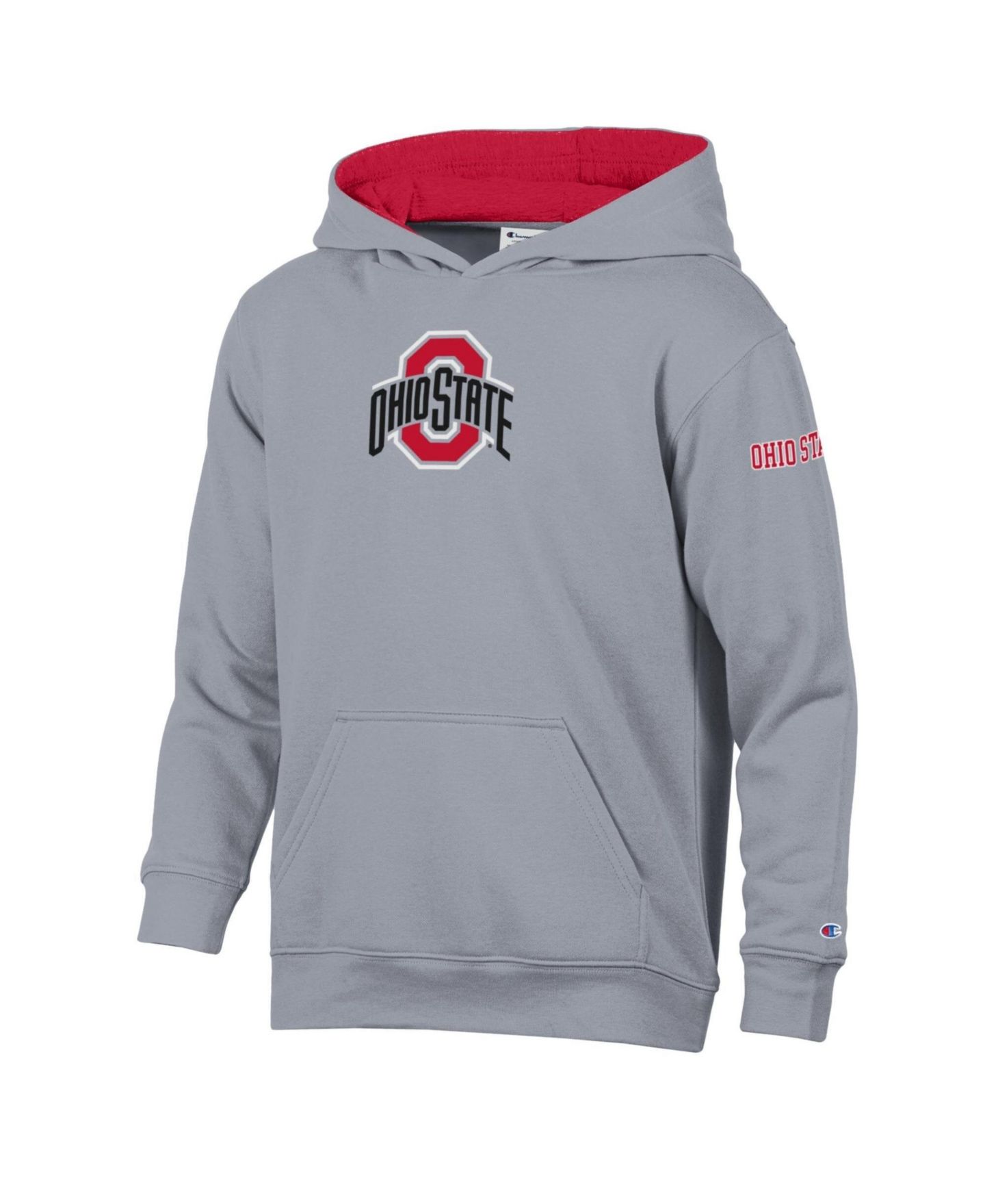 Худи Champion Ohio State Buckeyes Volume Fleece для мальчиков — фото 1