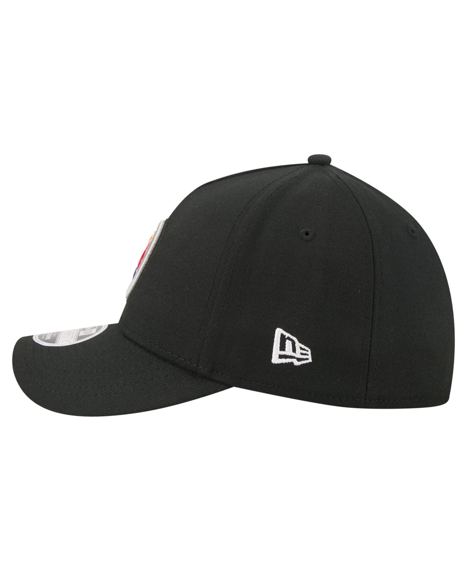 Men's Pittsburgh Steelers 39Thirty A-Frame Stretch-Fit Hat