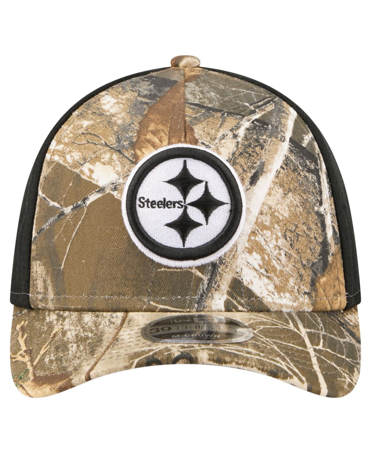 Men's Pittsburgh Steelers Real Tree 39THIRTY Baseball Cap