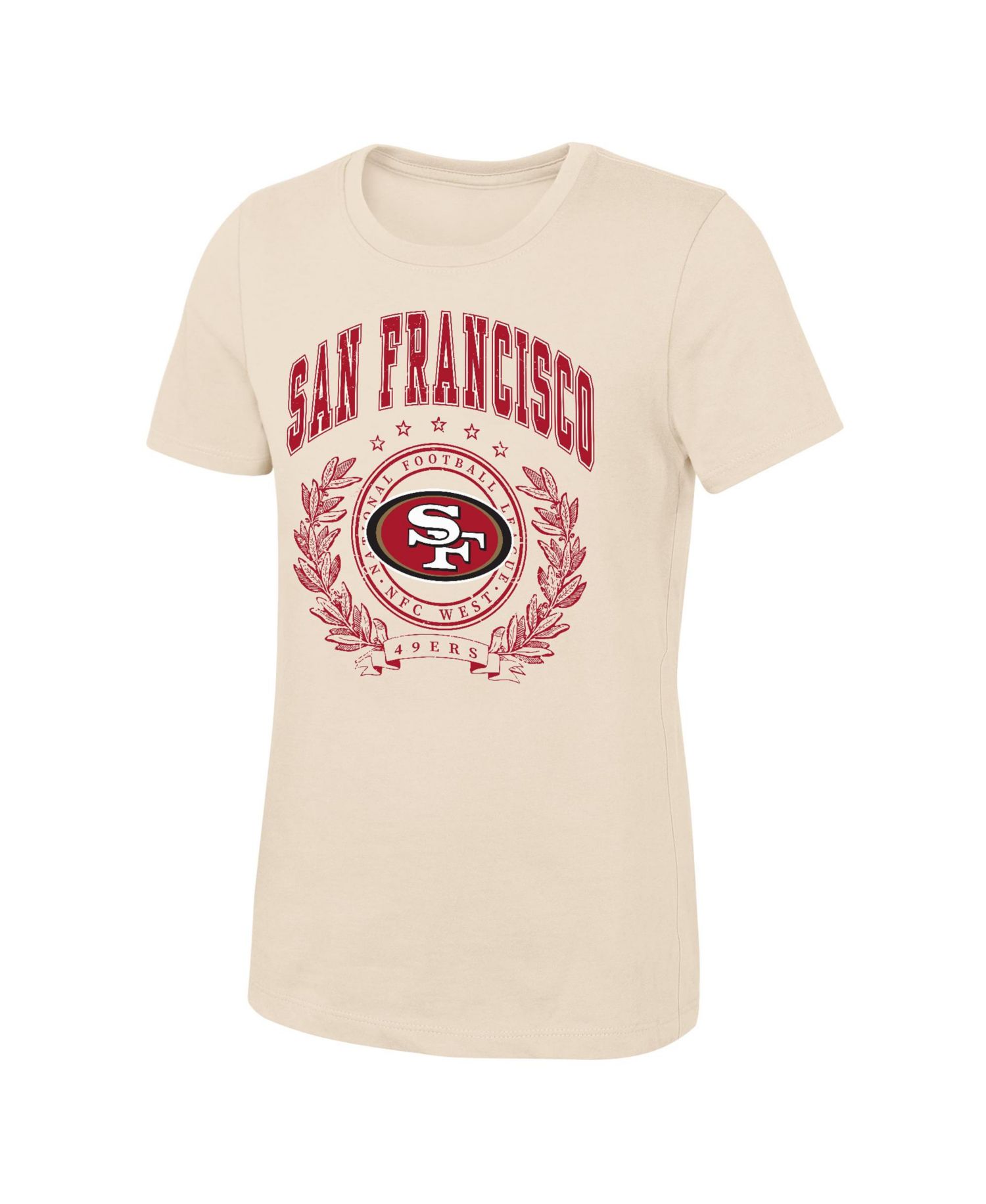 Girls' 4-16 San Francisco 49ers Undefeated Graphic T-Shirt
