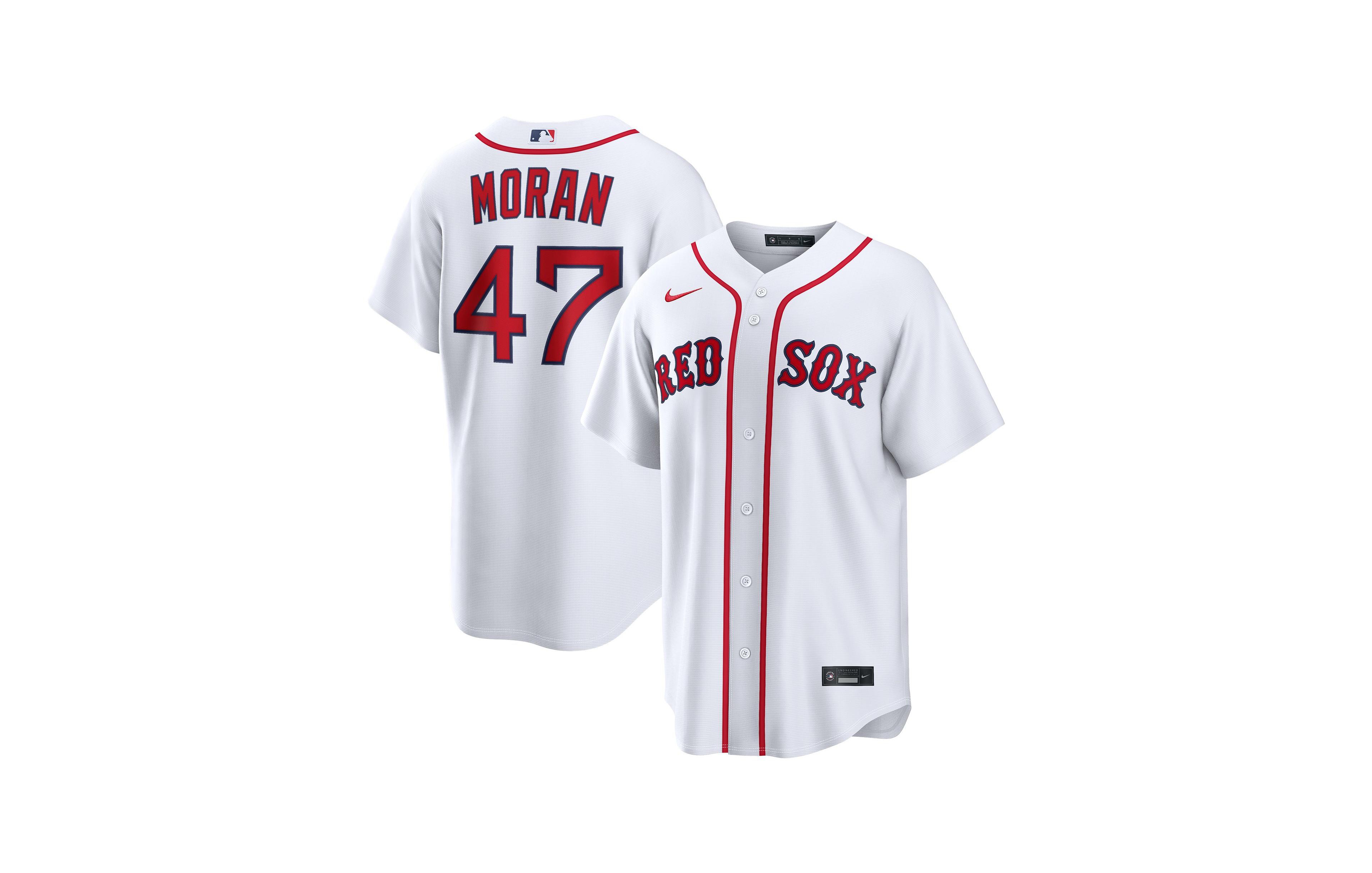 Nike Men's Boston Red Sox Jovani Moran Home Replica Jersey