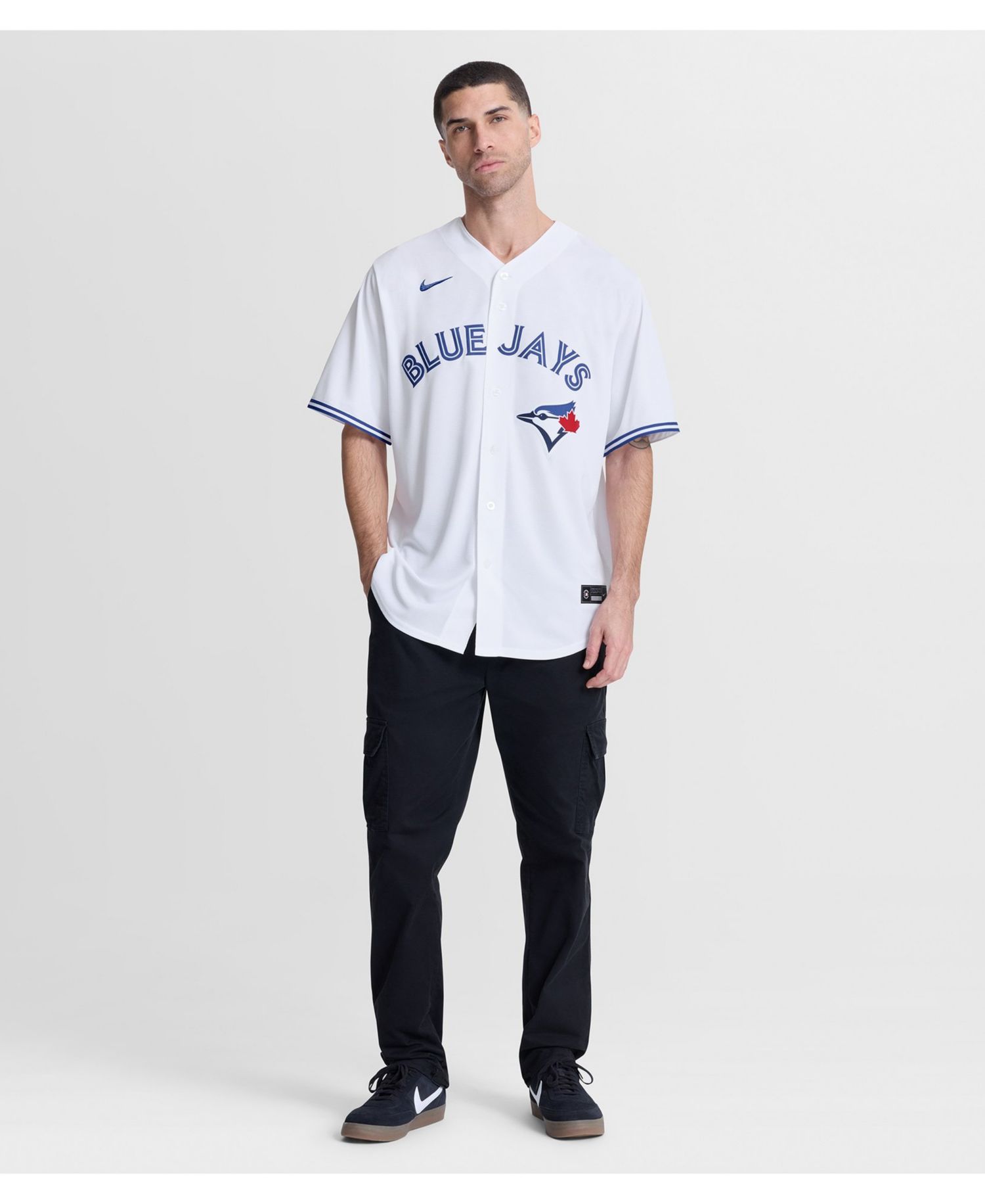 Men's Toronto Blue Jays Yimi García Home Relaxed-Fit Jersey