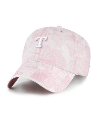 Women's Pink Texas Rangers Gardenia Clean Up Adjustable Hat