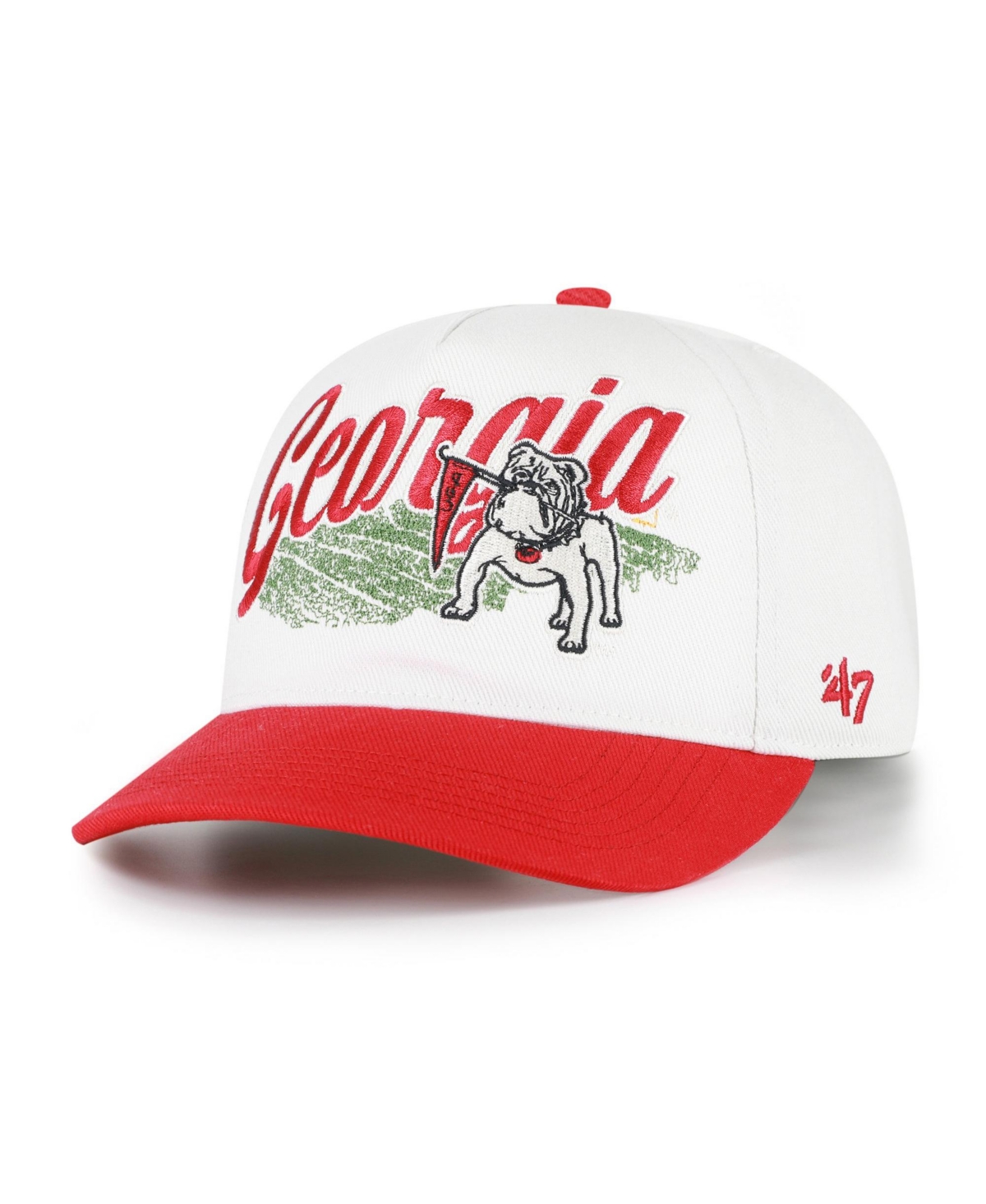 '47 Brand Men's and Women's Natural Georgia Bulldogs Saturday Capsule Enfield Hitch Adjustable Hat