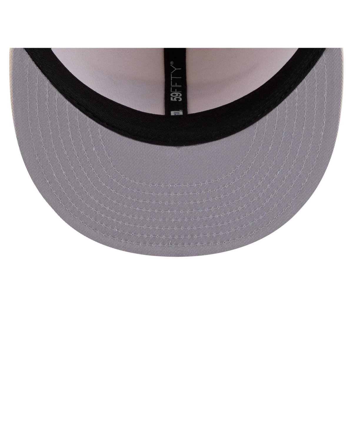 New Era Men's Cream England Patriots Color Pack 59FIFTY Fitted Hat
