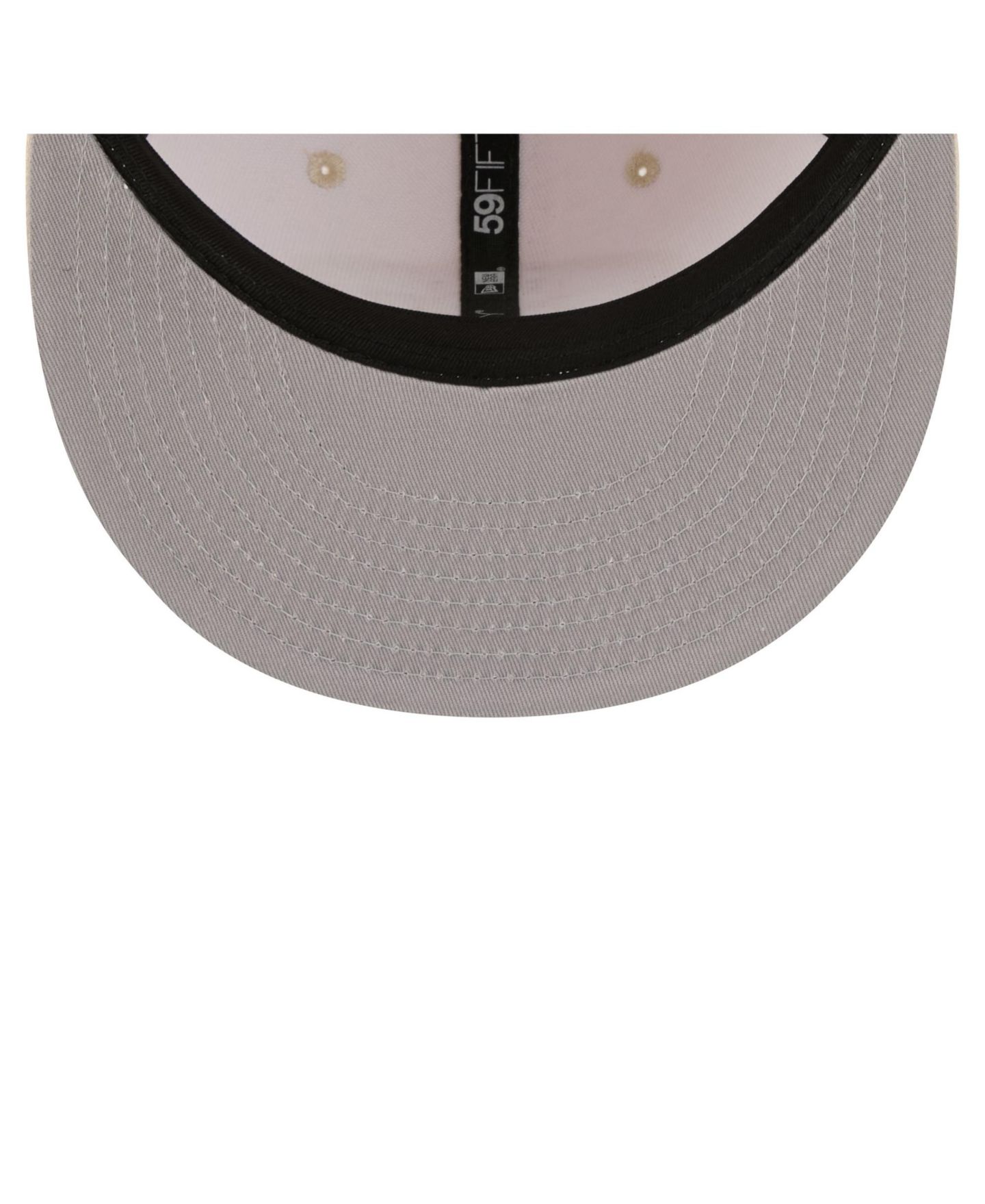 Мужские головные уборы New Era Cream San Francisco 49ers Color Pack 59FIFTY Fitted Hat — фото 2