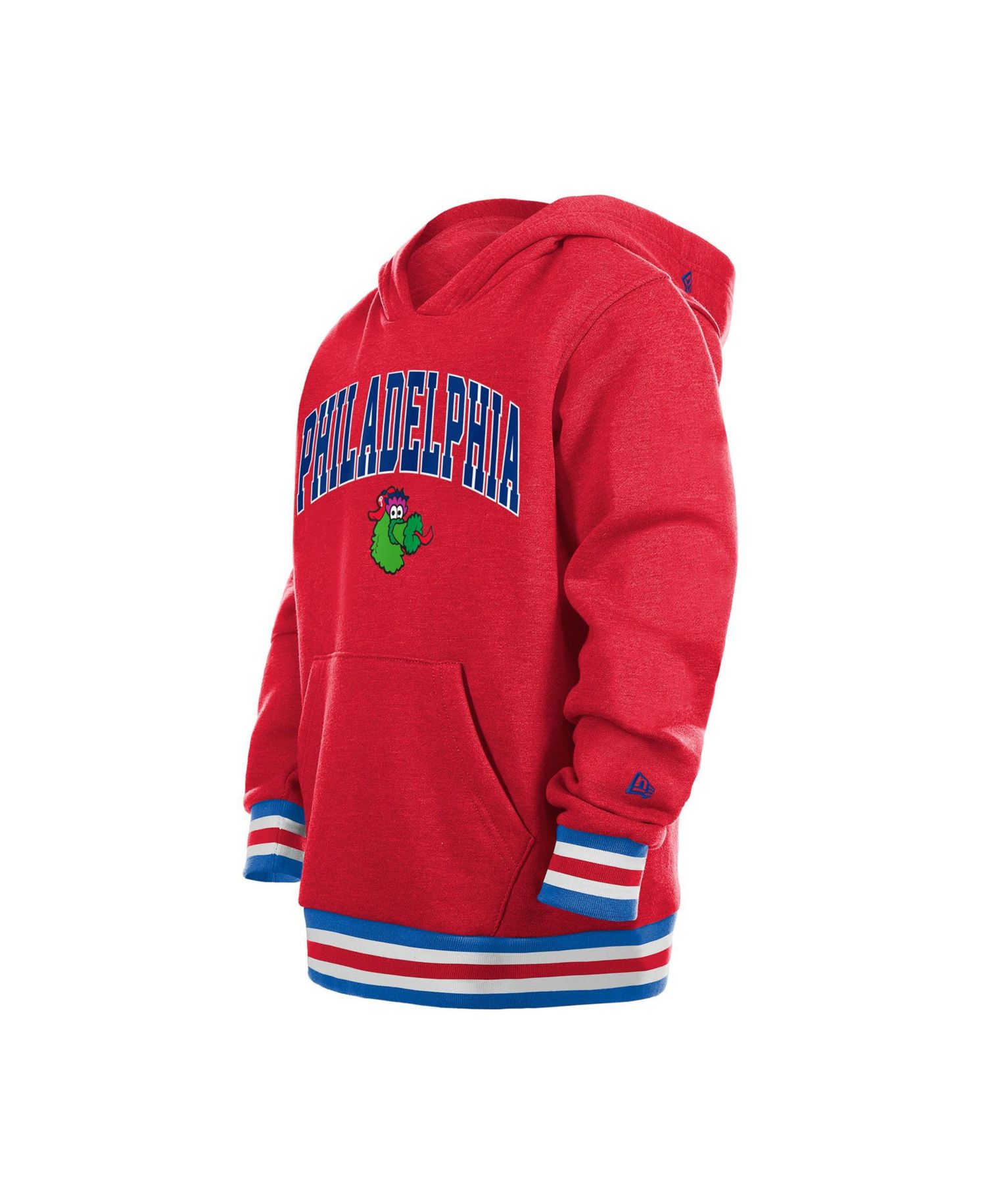 Boys' and Girls' Philadelphia Phillies Fleece-Lined Kangaroo Pocket Pullover Hoodie
