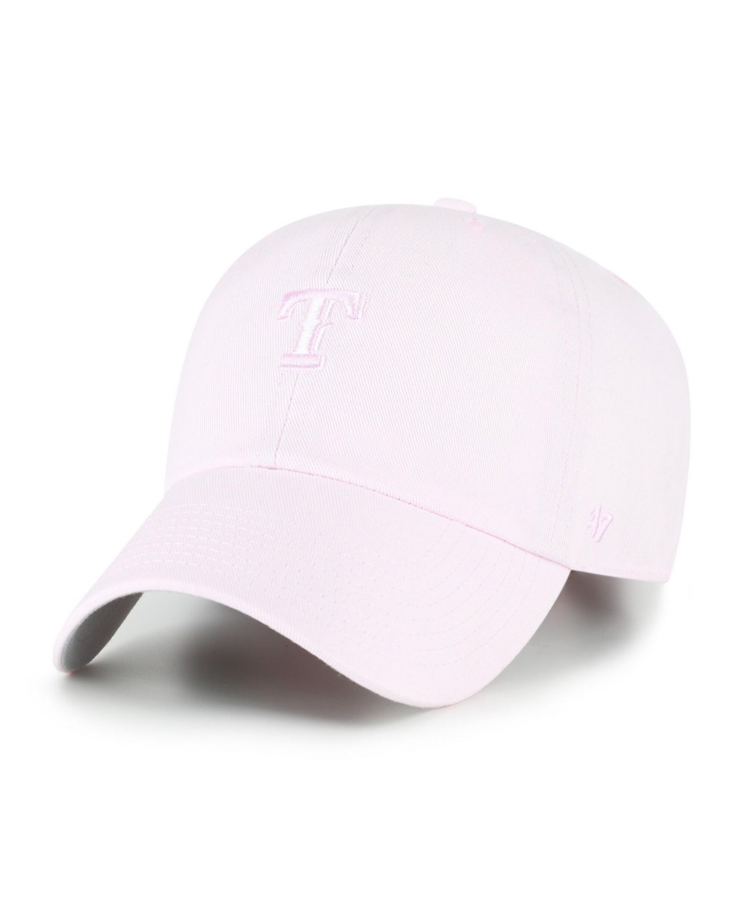 Women's Light Pink Texas Rangers Pastel Clean Up Adjustable Hat