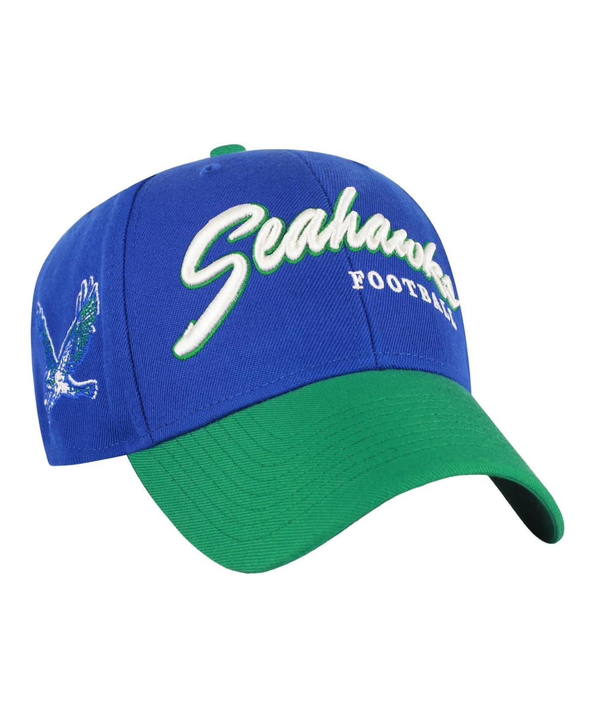 '47 Brand Men's Royal Seattle Seahawks Throwback Mvp Adjustable Hat