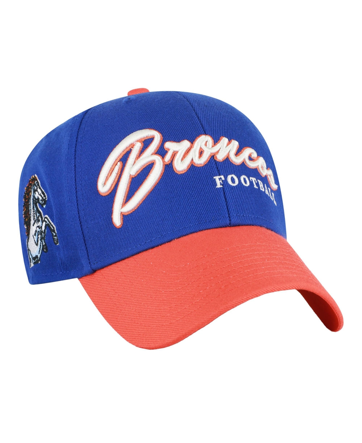 '47 Brand Denver Broncos Throwback Mvp Structured Hat - Royal