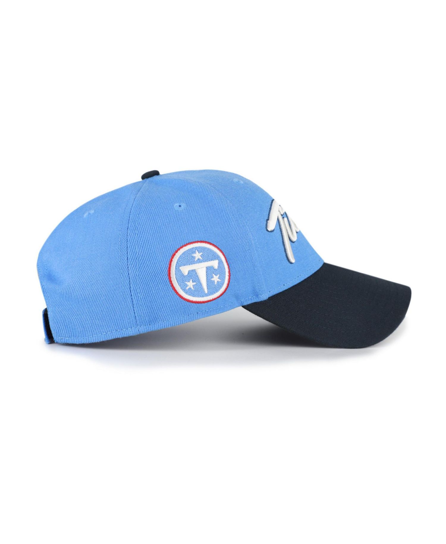 Men's Light Blue Tennessee Titans Throwback MVP Adjustable Hat