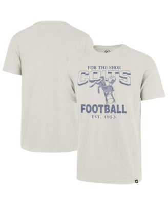 Men's Natural Indianapolis Colts Head On Scrum Slub T-Shirt