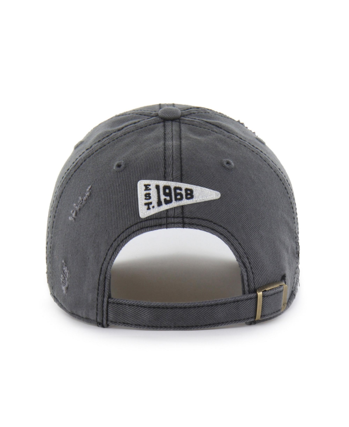 '47 Brand Men's Charcoal Cincinnati Bengals Seymoore Clean Up Adjustable Hat