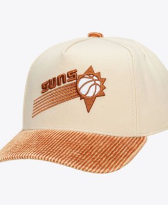 Men's and Women's Cream/Orange Phoenix Suns Faded Pro Snapback Hat