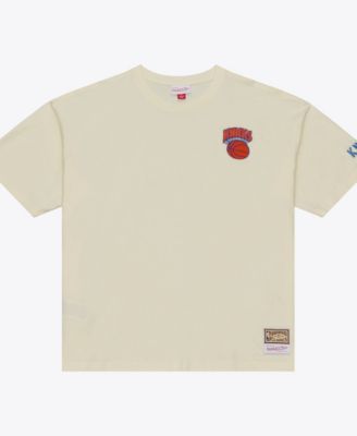Men's Oatmeal New York Knicks Heritage Hues Oversized T-Shirt