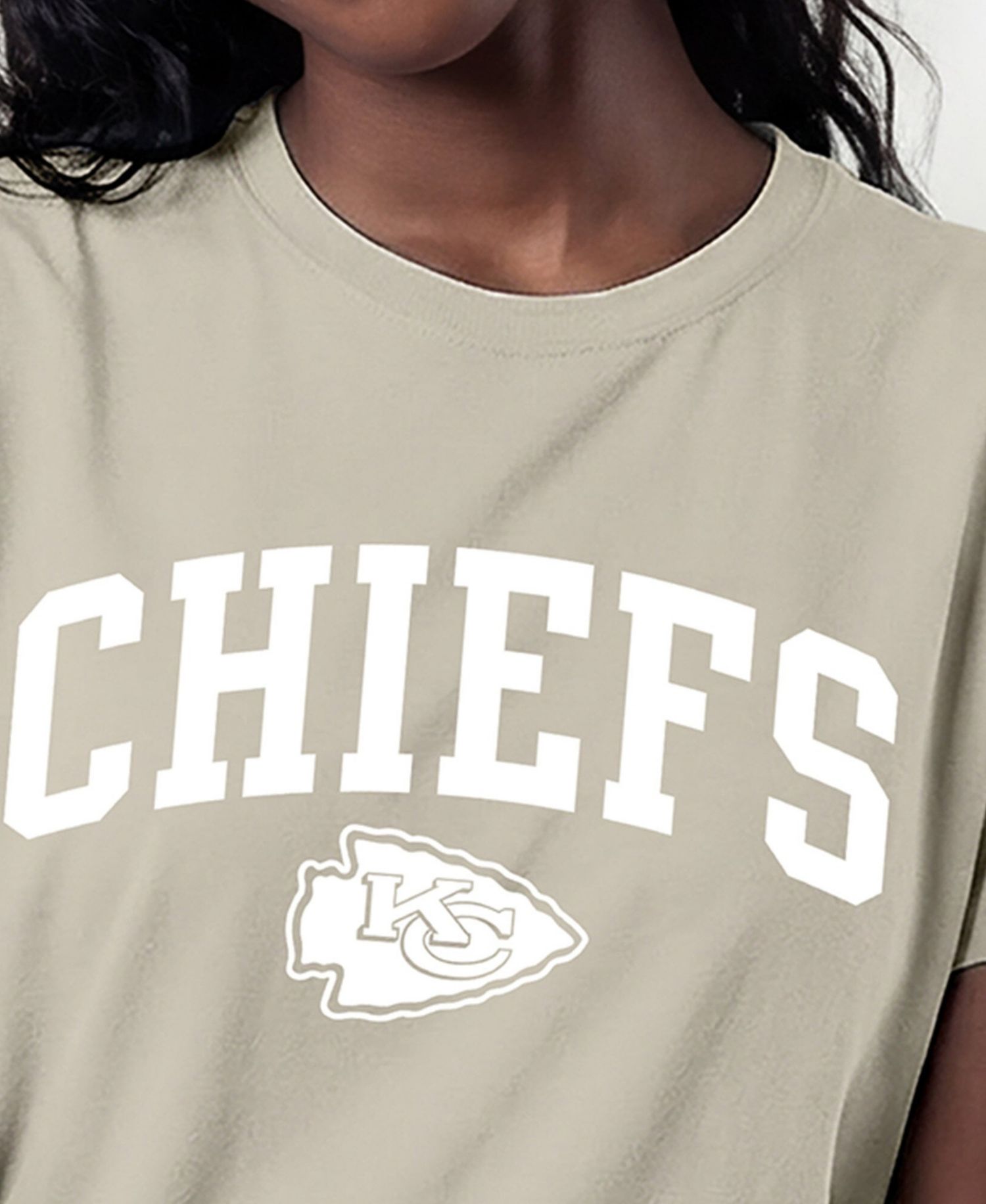 Women's Cocoa Butter Kansas City Chiefs Screen-Print T-Shirt