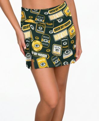 Women's Hunter Green Bay Packers Grady Sleep Skort