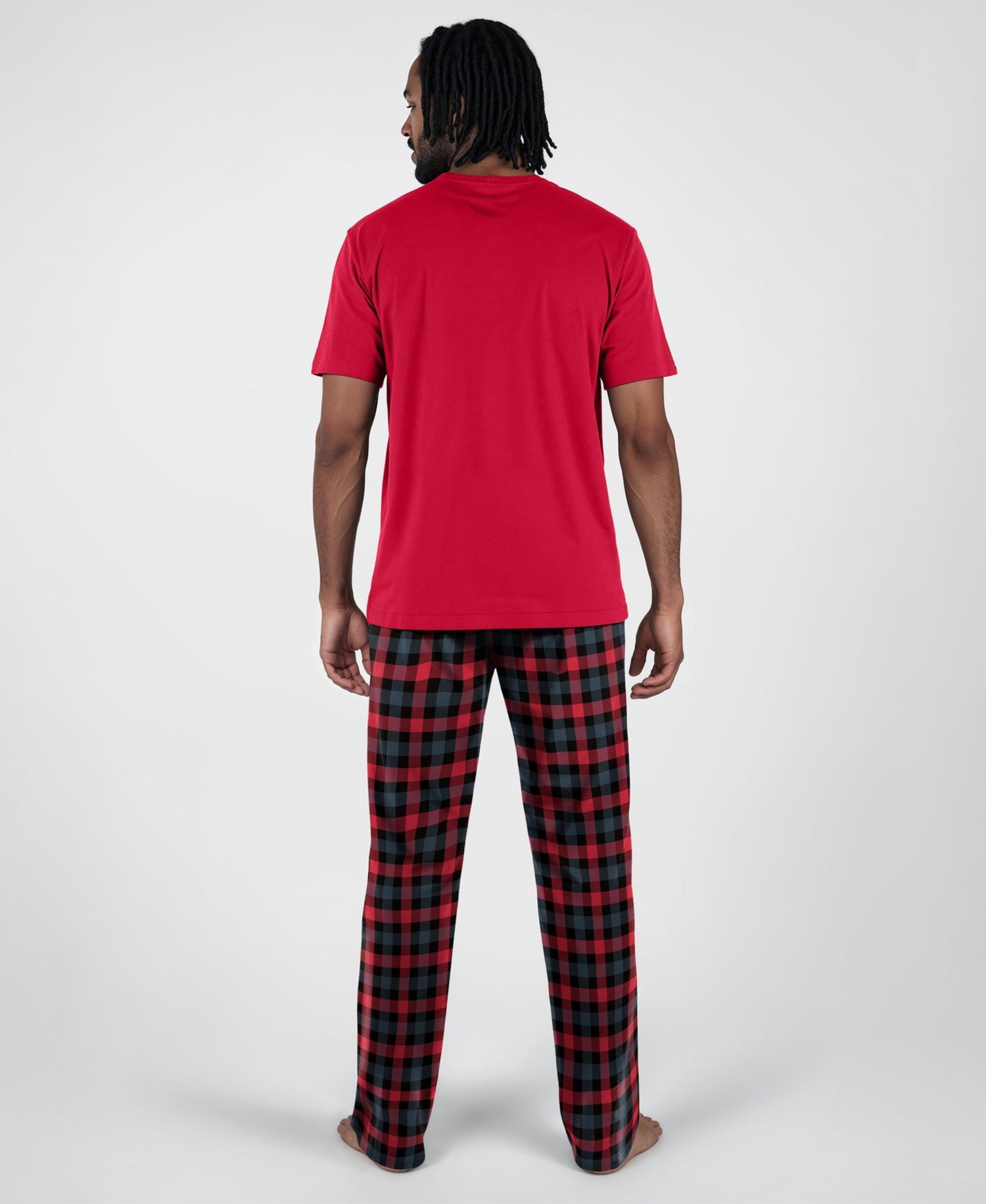 Men's Red Kansas City Chiefs Highland Sleep Set