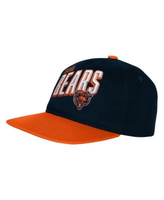 Preschool Chicago Bears Wordmark Embroidered Flat-Bill Snapback Hat