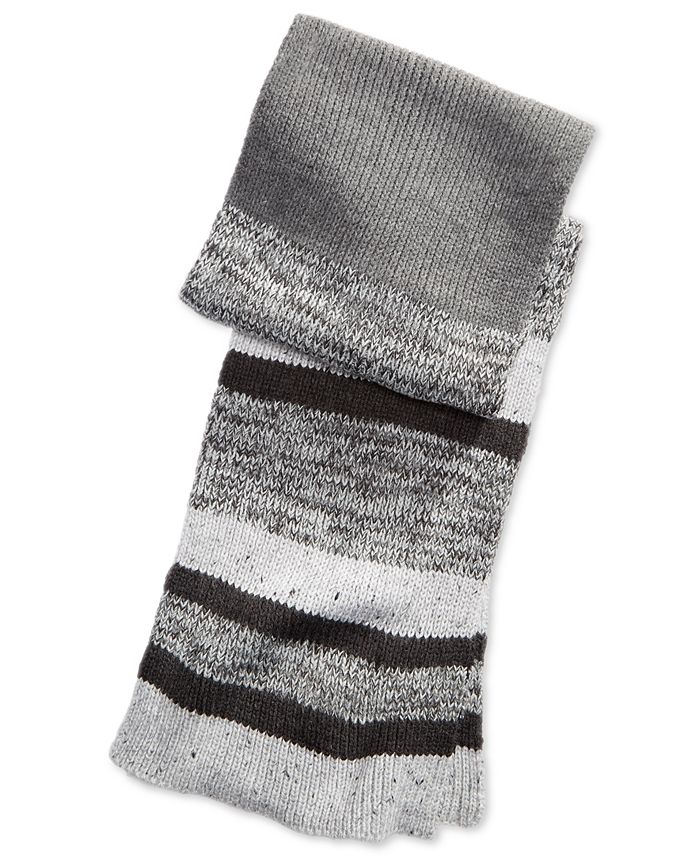 Alfani Men's Colorblocked Marled Scarf, Created for Macy's Macy's