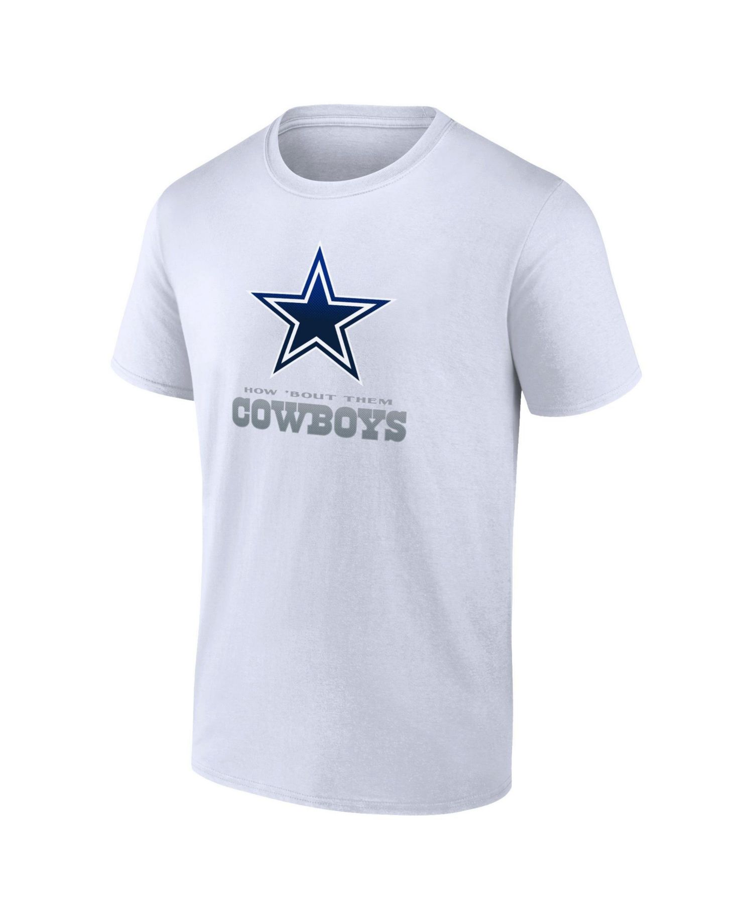 Men's White Dallas Cowboys Stats T-Shirt