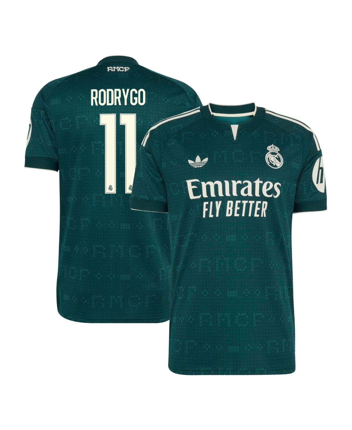 Adidas Men's Rodrygo Green Real Madrid 2026/27 Away Replica Jersey