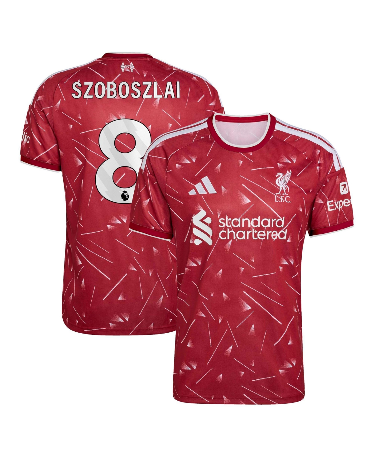 adidas Men's Dominik Szoboszlai Liverpool 2026/27 Home Replica Jersey