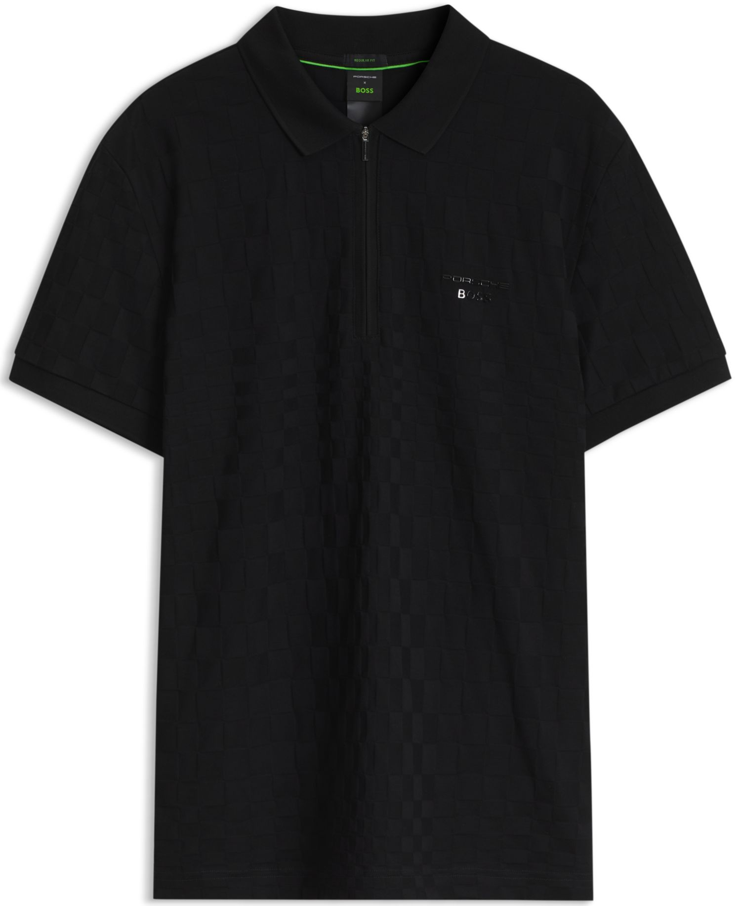 X Porsche Men's Pasha Pattern Polo Shirt