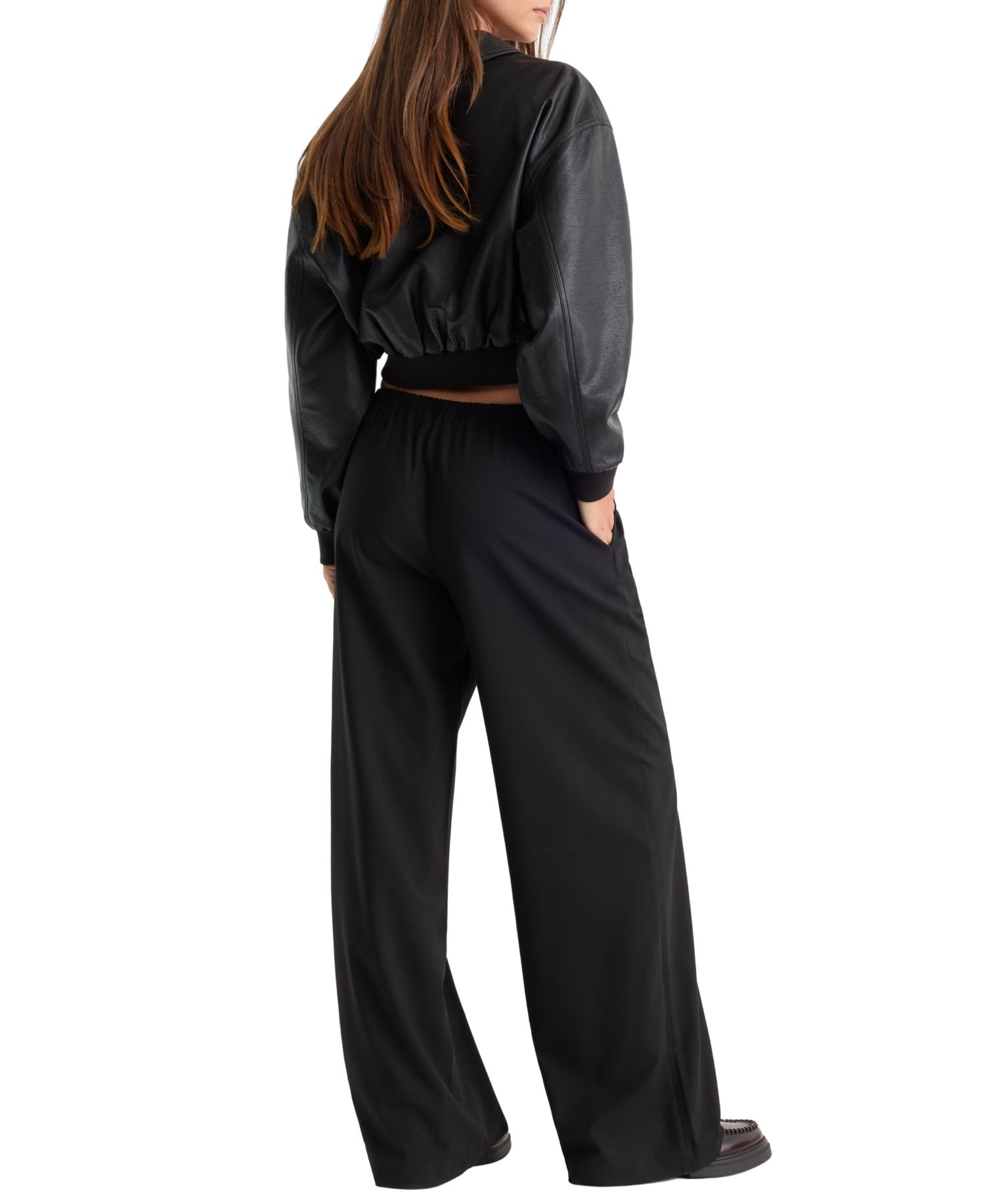 Women's Straight-Leg Pull-On Trouser