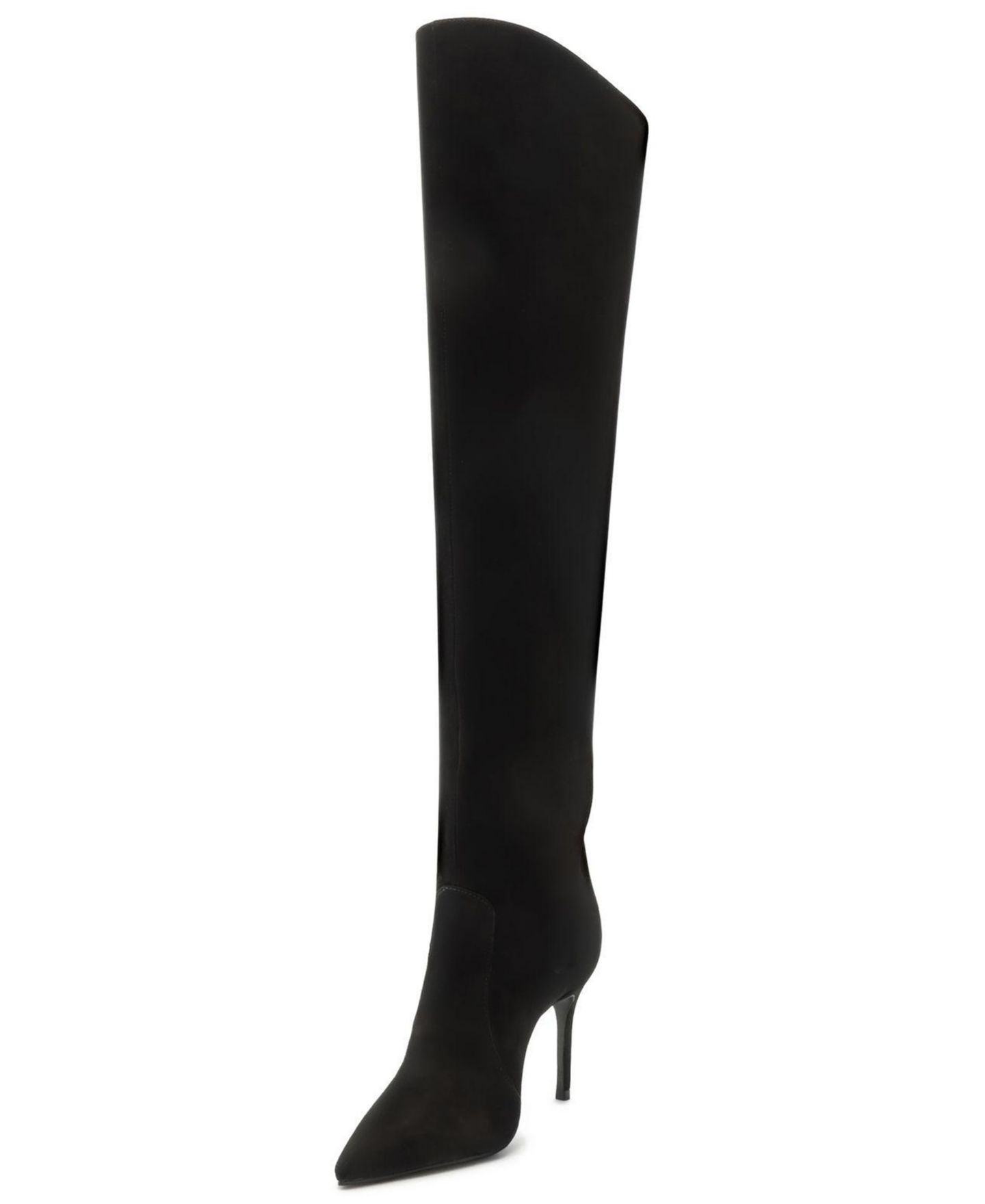 Женские ботинки Schutz Mikki Over The Knee Pointed Toe, цвет: Чёрный — фото 9