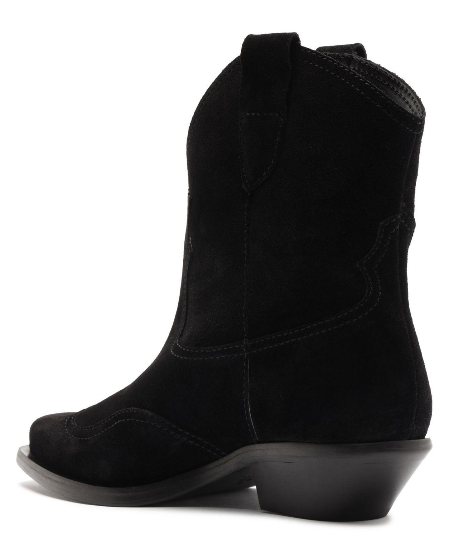Женские ботинки Schutz Nash Block Heel Booties, цвет: Чёрный — фото 6