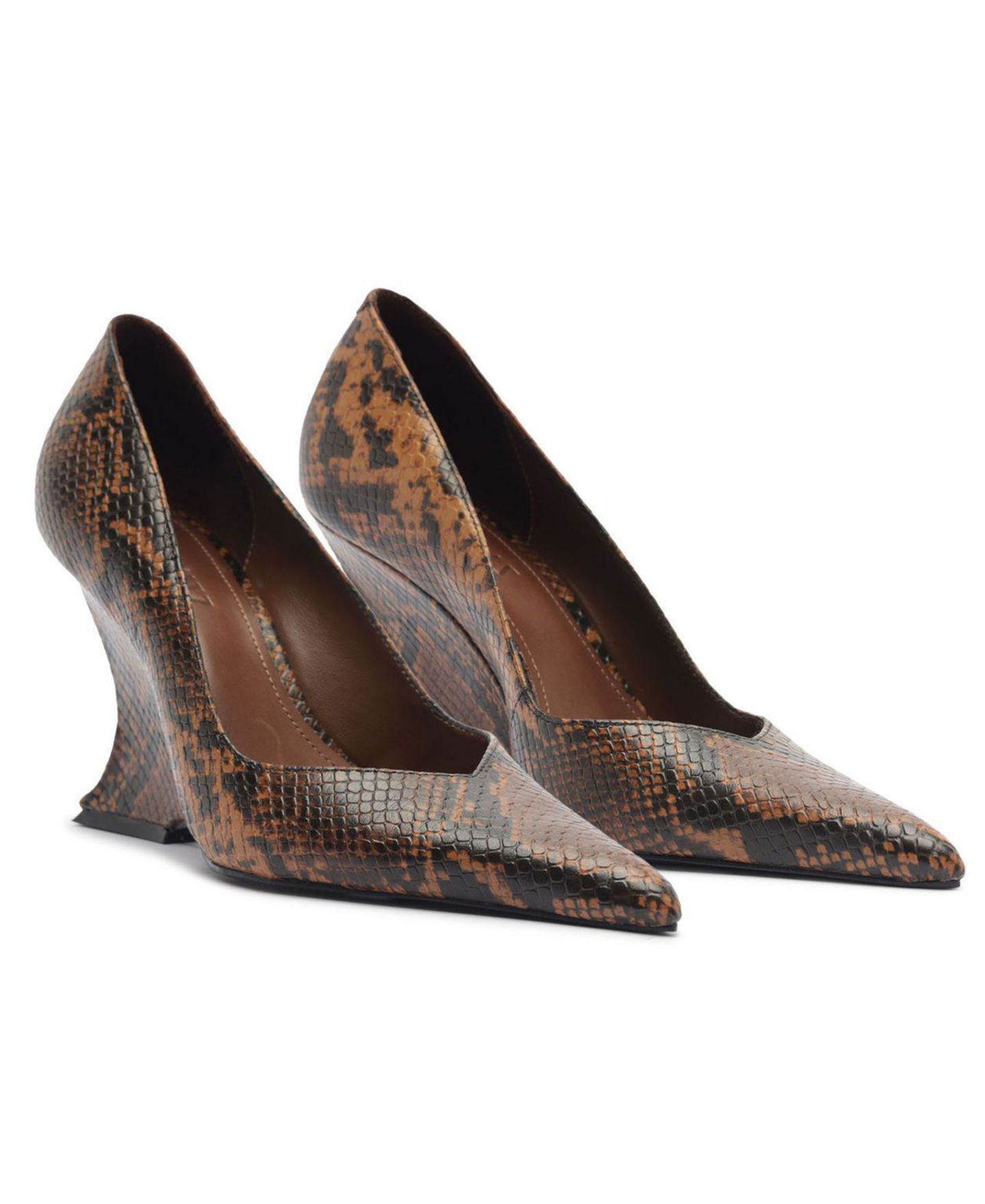 Женские туфли Schutz Siena Wedge Slip-On Pumps, цвет: С принтом — фото 10