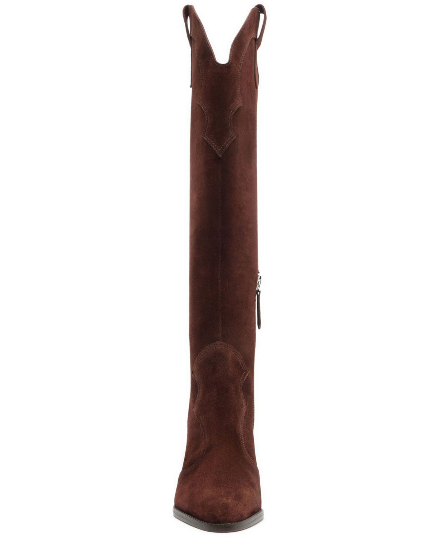 Женские ботинки Schutz Miller Up Block Heel Tall Dress Boots, цвет: Maplewood — фото 10