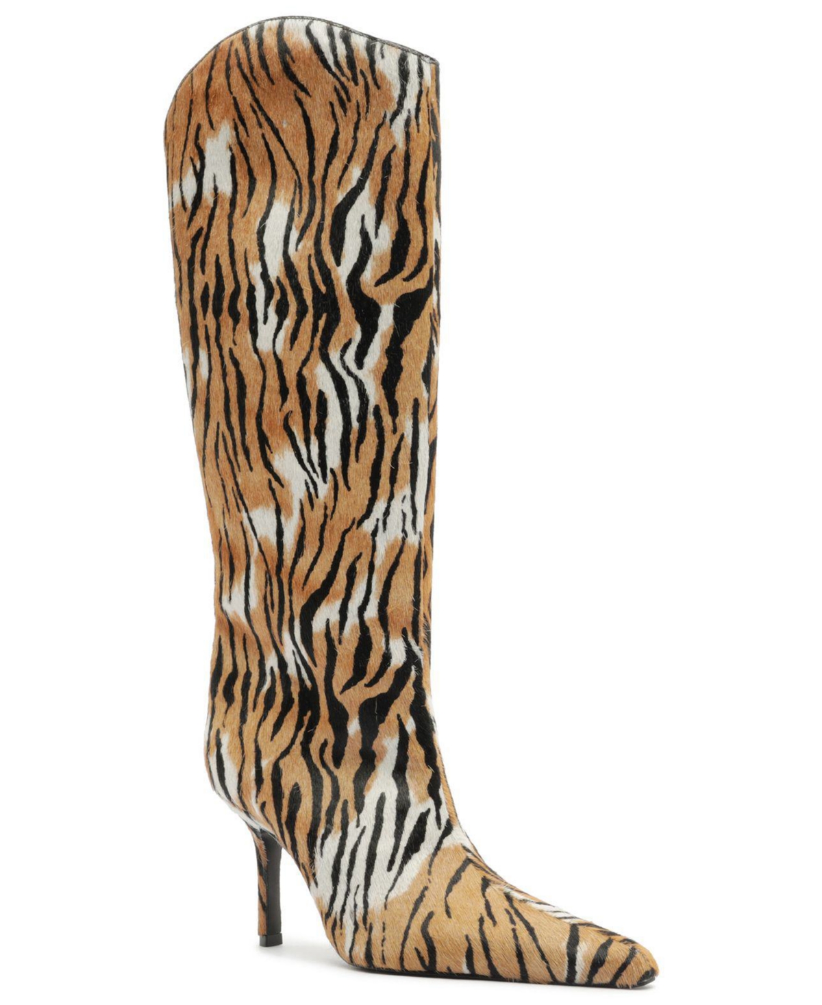 Schutz Women's Mary Ellen Heeled Pointed Toe Tall Dress Boots
