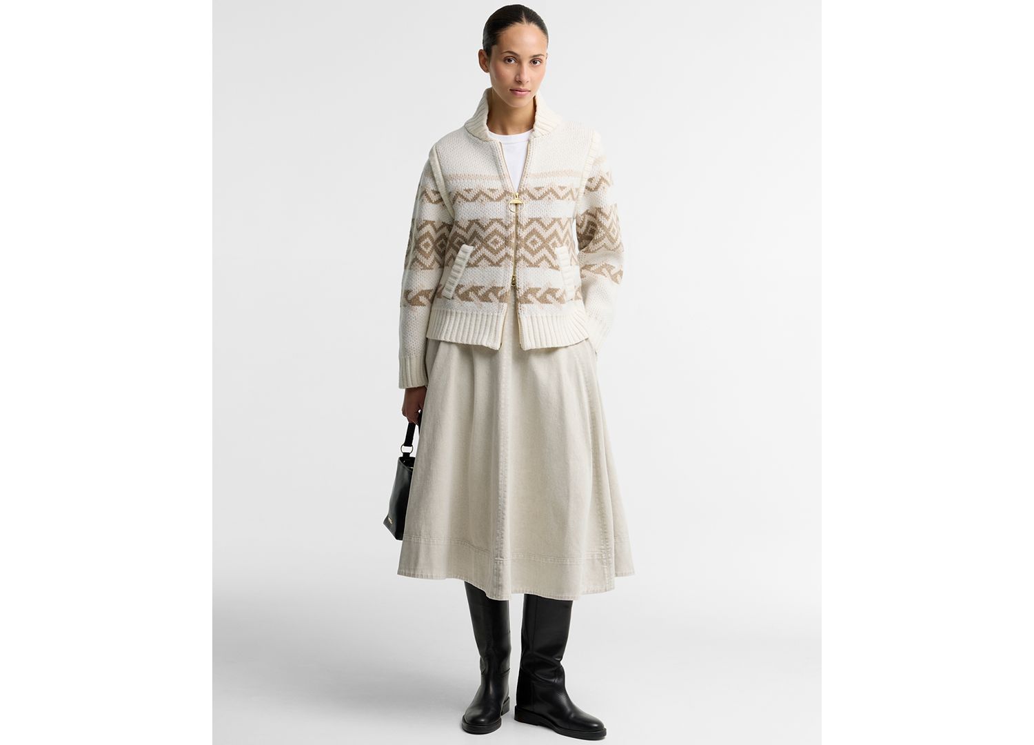 Women's Maplewood Fair-Isle Wool-Blend Cardigan