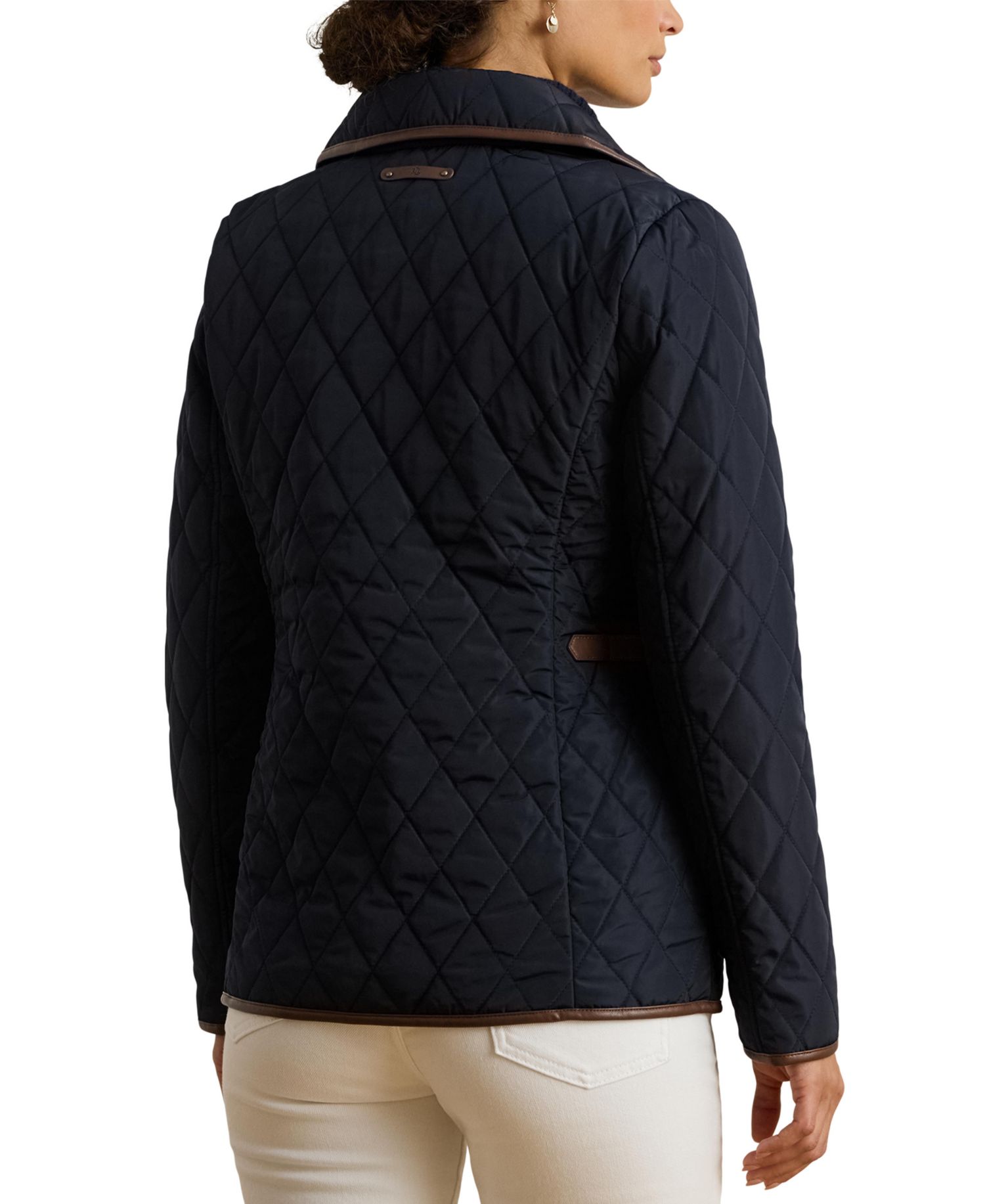 Women's Quilted Velboa-Lined Coat
