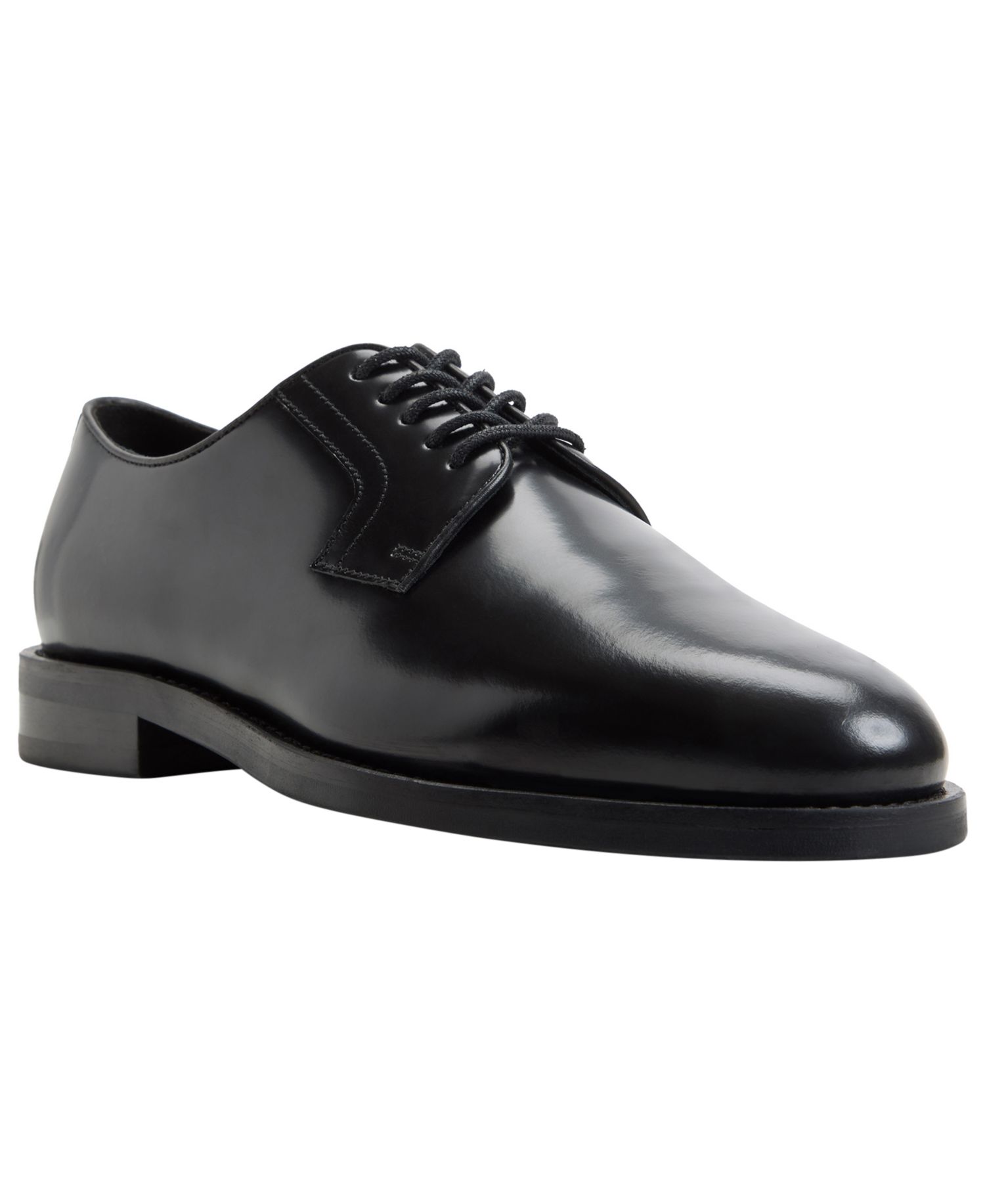 Bedford Leather-Blend Oxford Round Toe Dress Shoes