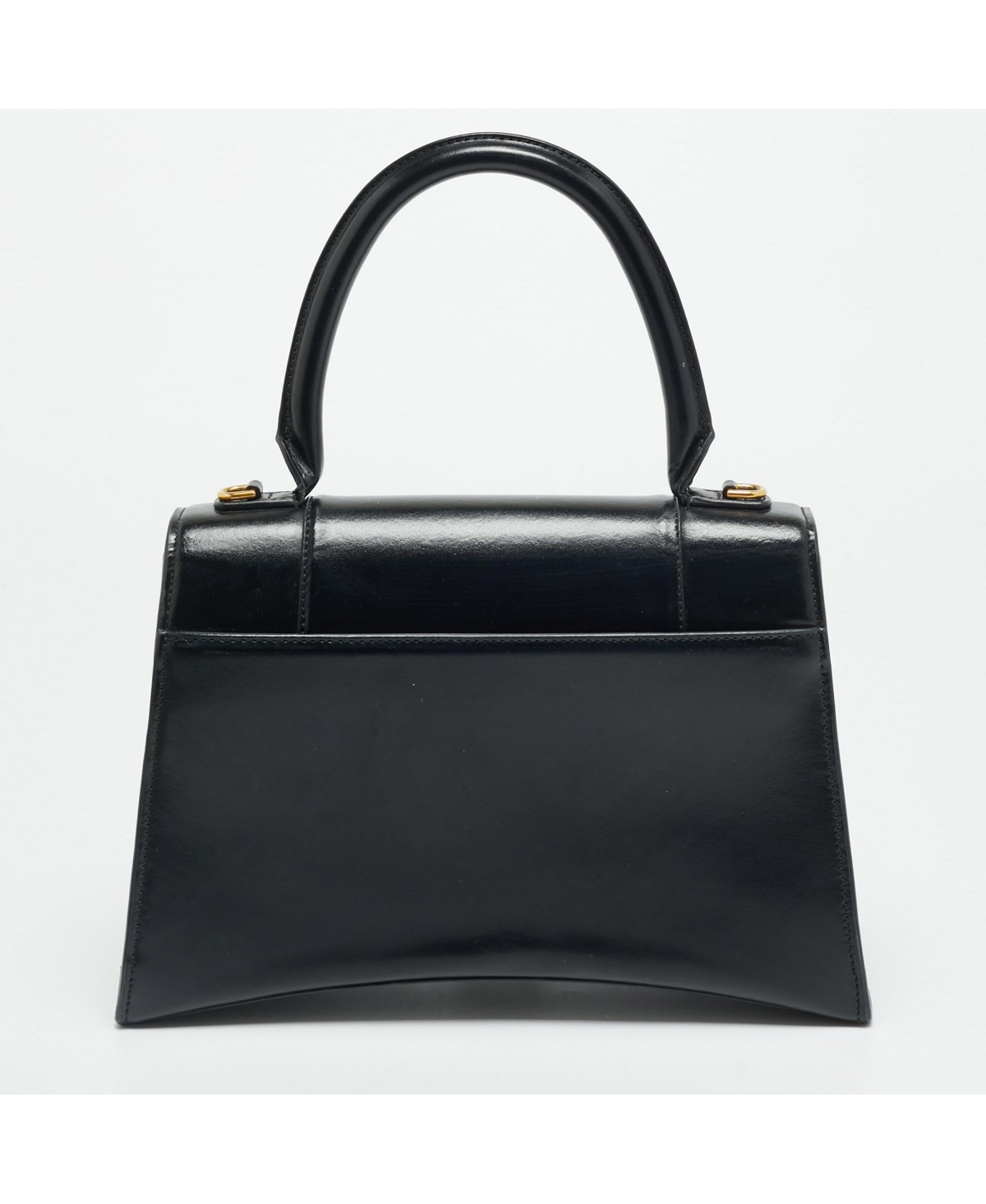 Pre-Owned Balenciaga Women's Hourglass Medium Leather Top Handle Bag