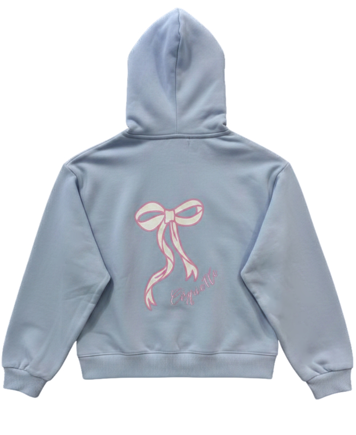 With Jules Girls' 4-16 Bow Graphic Kangaroo Pocket Zip Hood